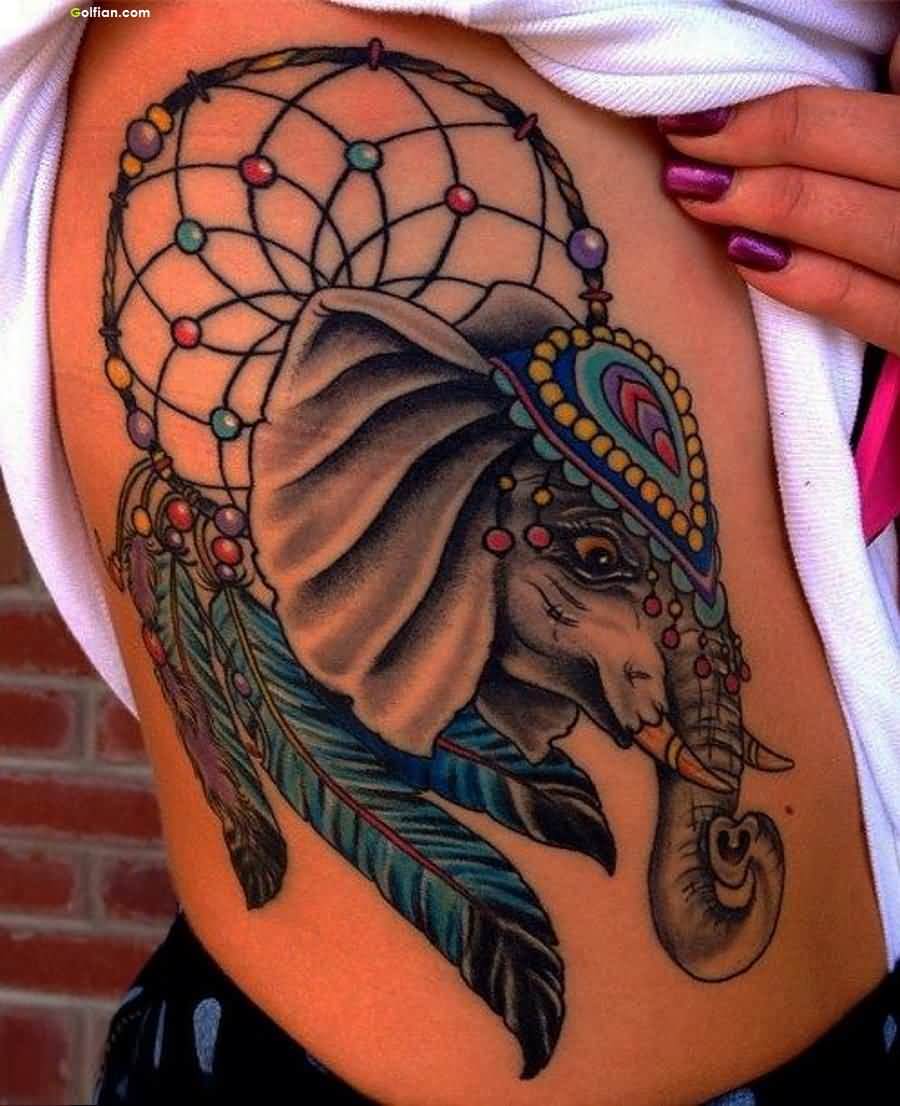 traditional-wild-elephant-tattoo