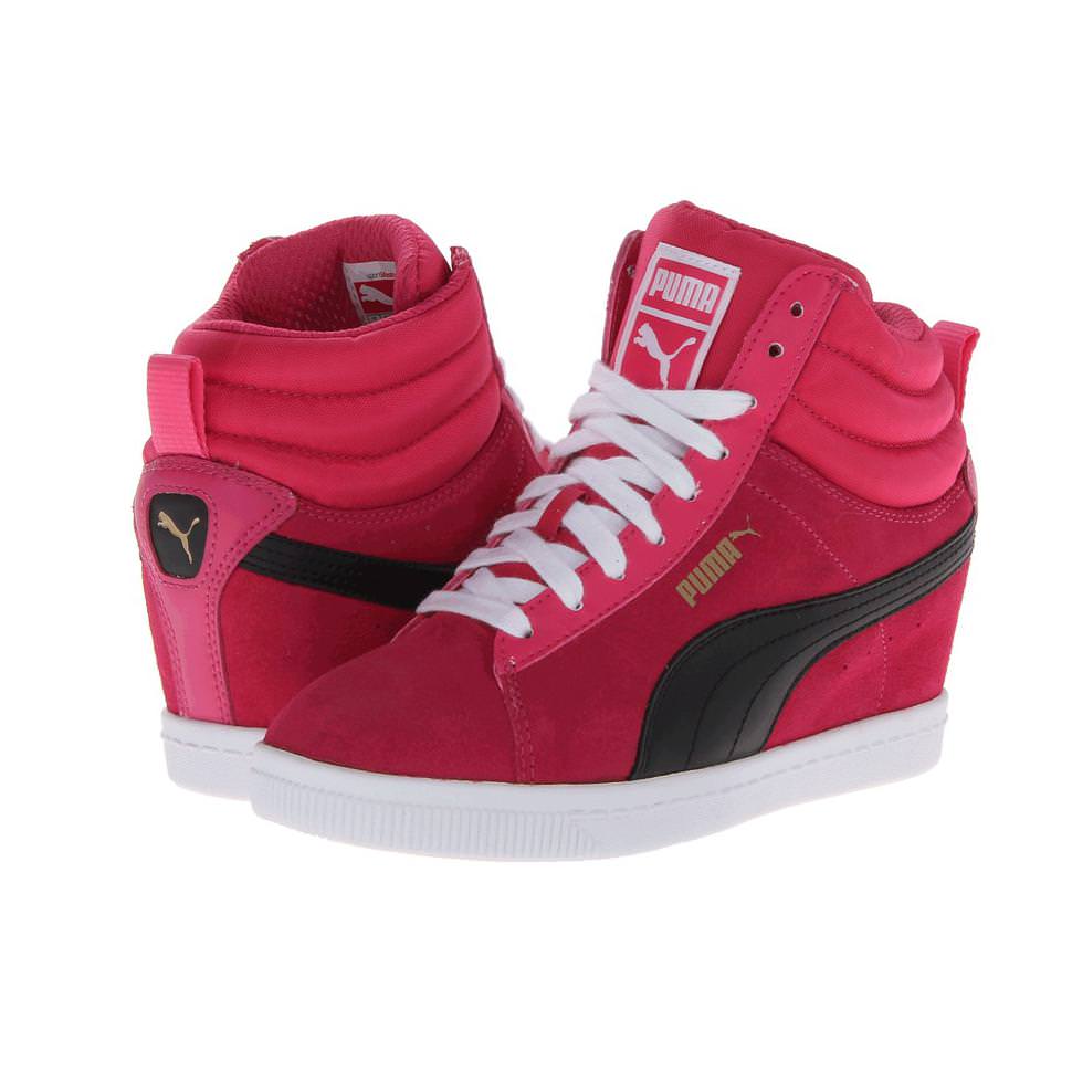 1084-PUMA-Women-s-Puma-Classic-Wedge-Sneakers-Athletic-Shoes-1