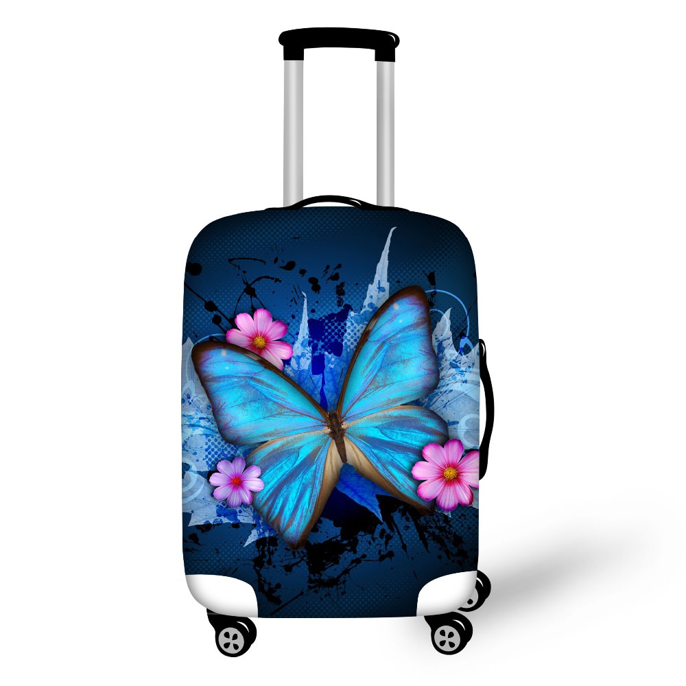 Fashion-Waterproof-Spandex-Butterfly-Printing-Travel-Luggage-Cover-Elastic-18-30-inch-Anti-dust-Suitcase-Cover