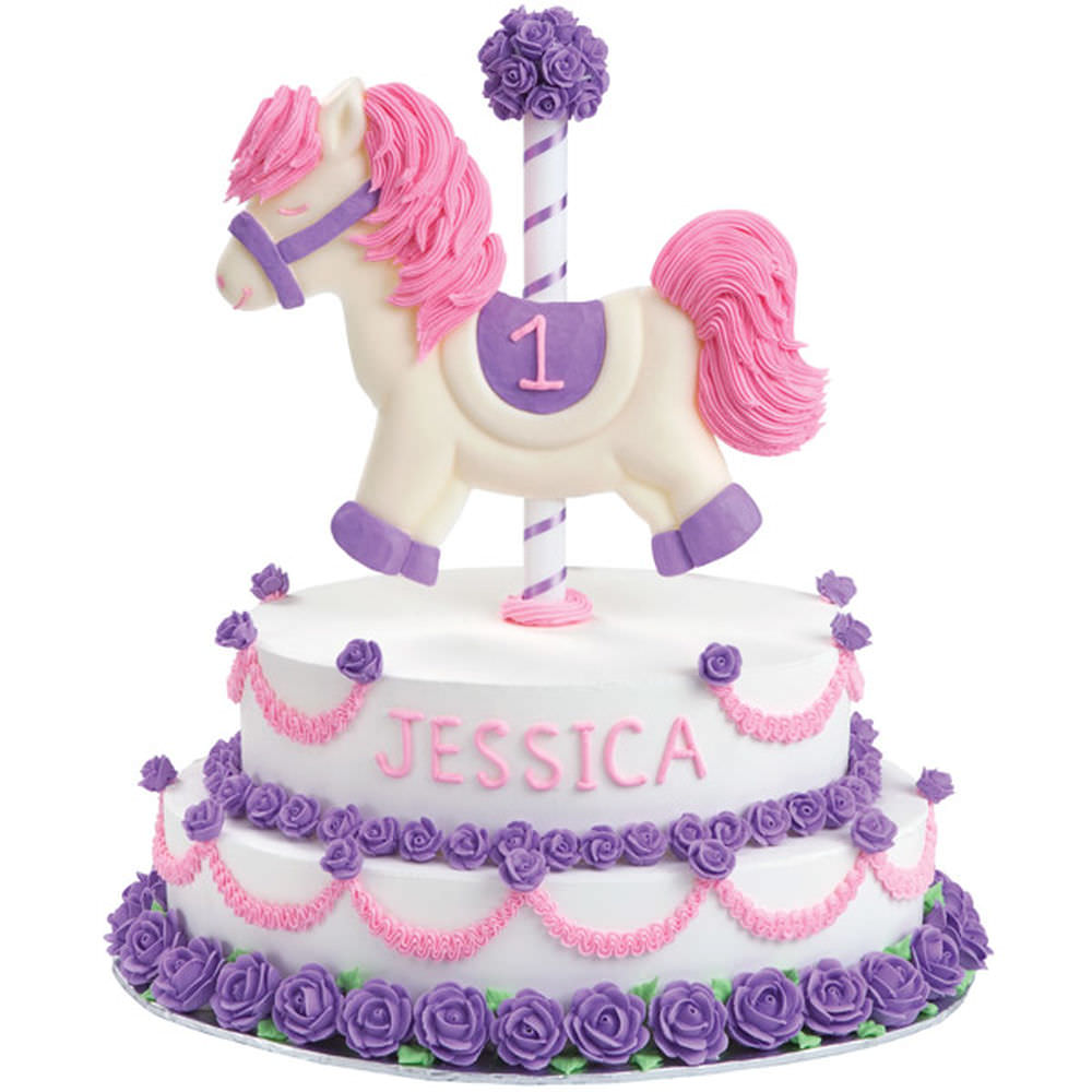 carousel-horse-cake-Beautiful-Poney-Birthday-Fresh-Cake-1st-birthday-cakes-pictures-girl-kids-birthday-cakes-pinterest