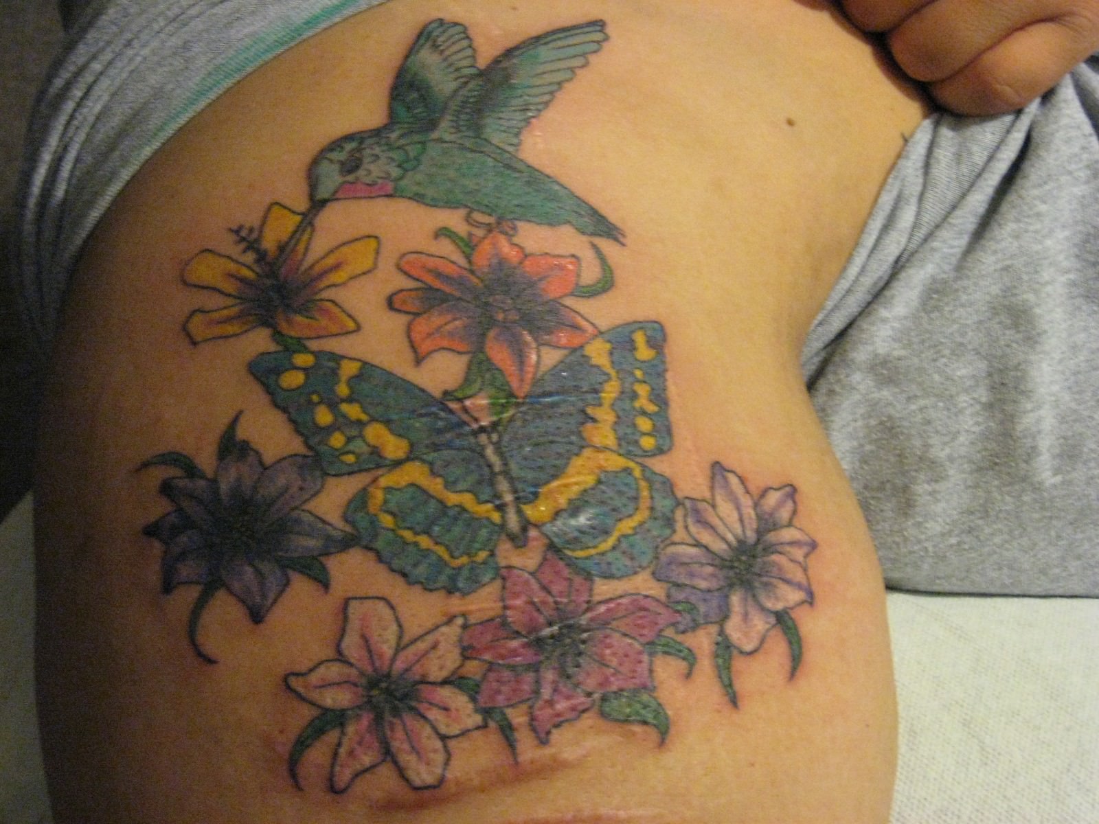 tattooing over scar