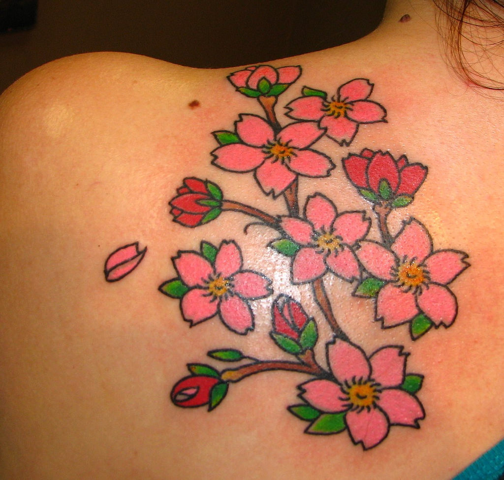 Cherry-Blossaom-Tattoo-Design-TD1204