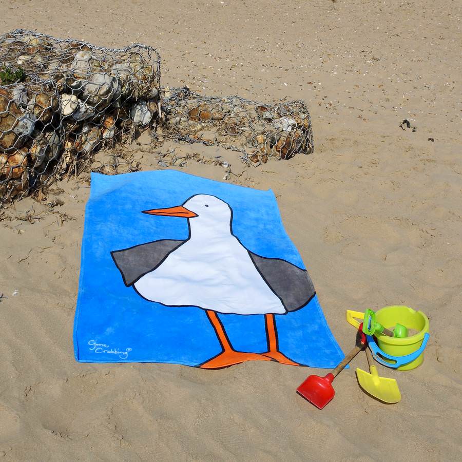 original_steve-the-seagull-beach-towel