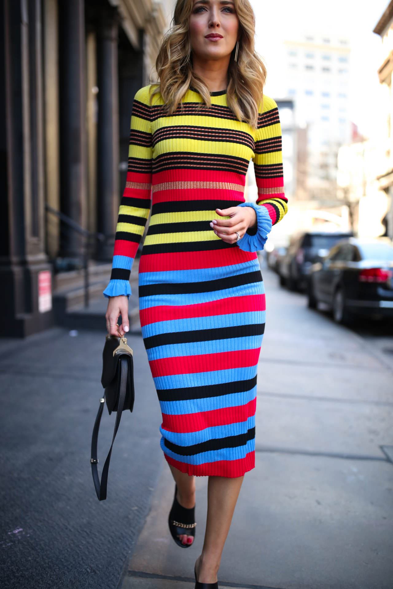 spring-summer-2017-trends-bold-stripes-opening-ceremony-ribbed-bright-colorful-striped-midi-dress-how-wear-fashion-style-blog-work-wear6-1