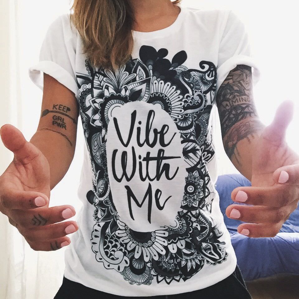 European-font-b-T-b-font-font-b-shirt-b-font-Summer-Women-2016-Vibe-With