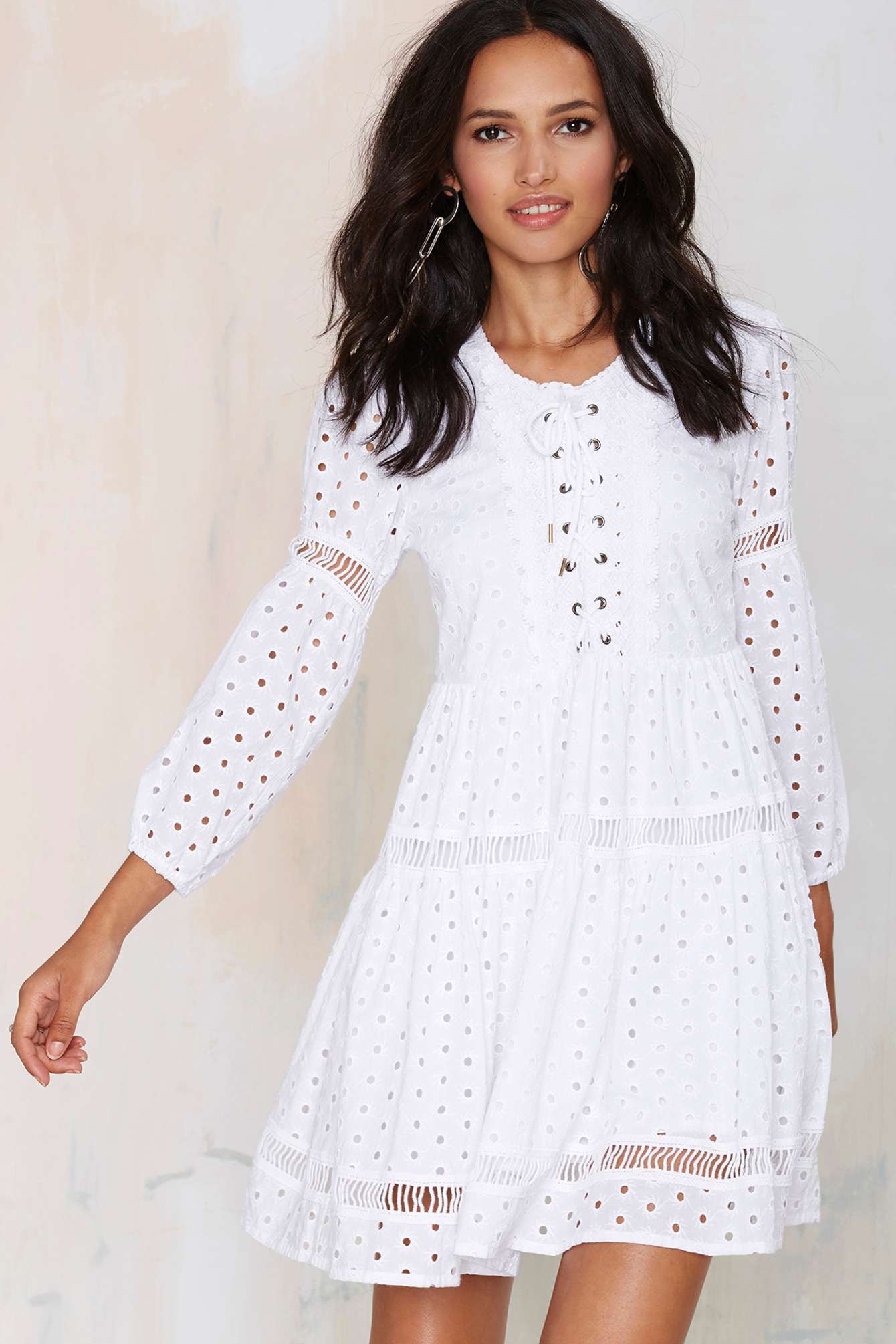 Nasty-Gal-Michela-Eyelet-Dress