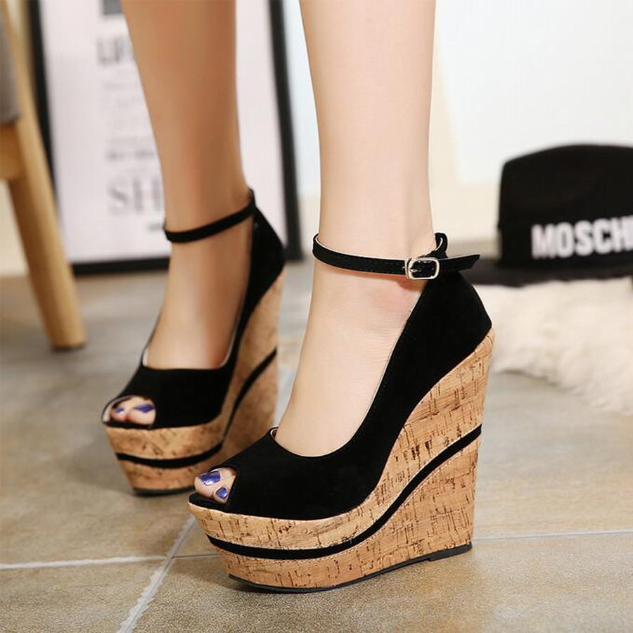 New-Style-Women-s-Fashion-High-Heels-Peep-Toe-Countryside-Garden-Wedges-Ladies-Celebrity-Sandals-Pumps
