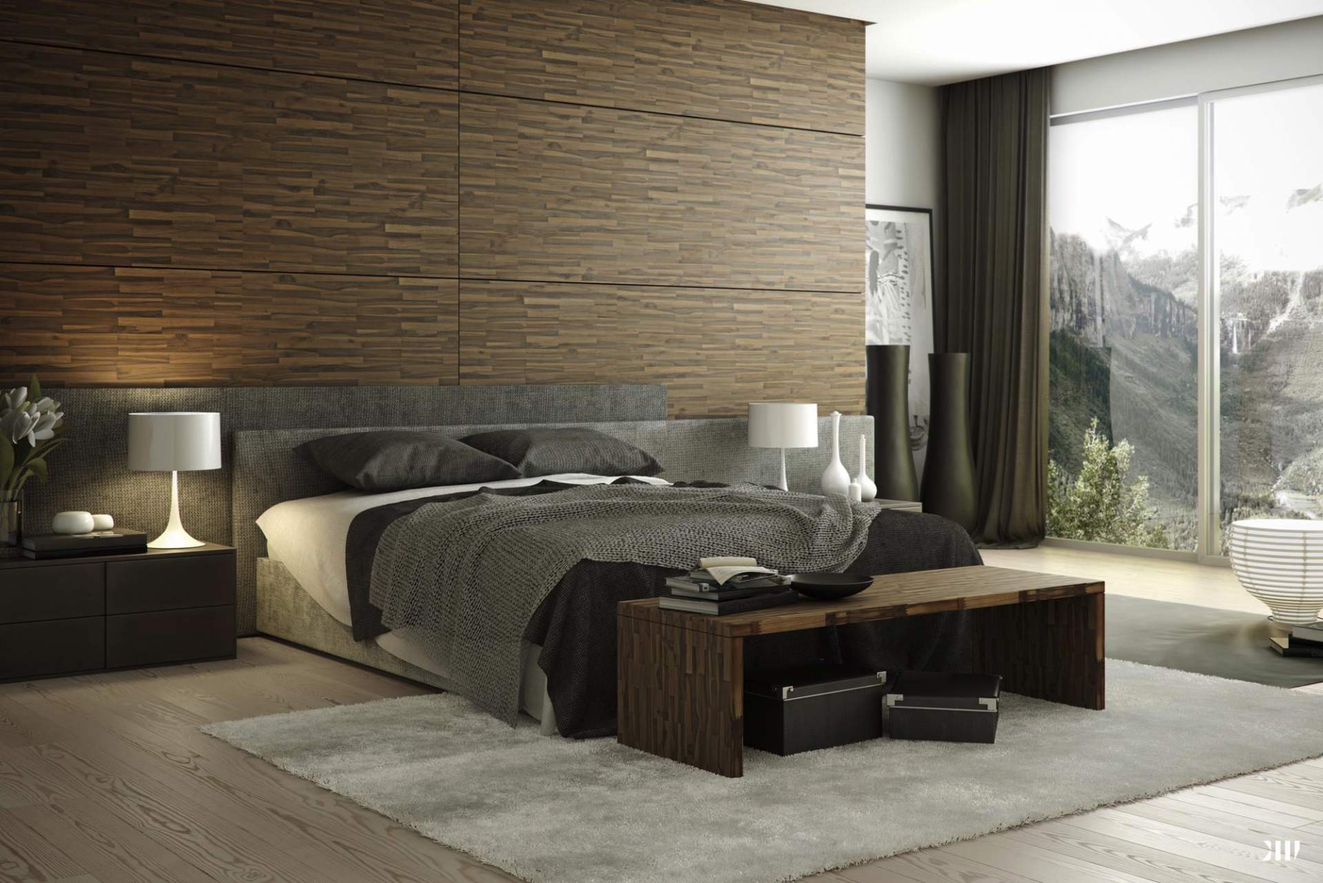 natural-wood-accent-bedroom