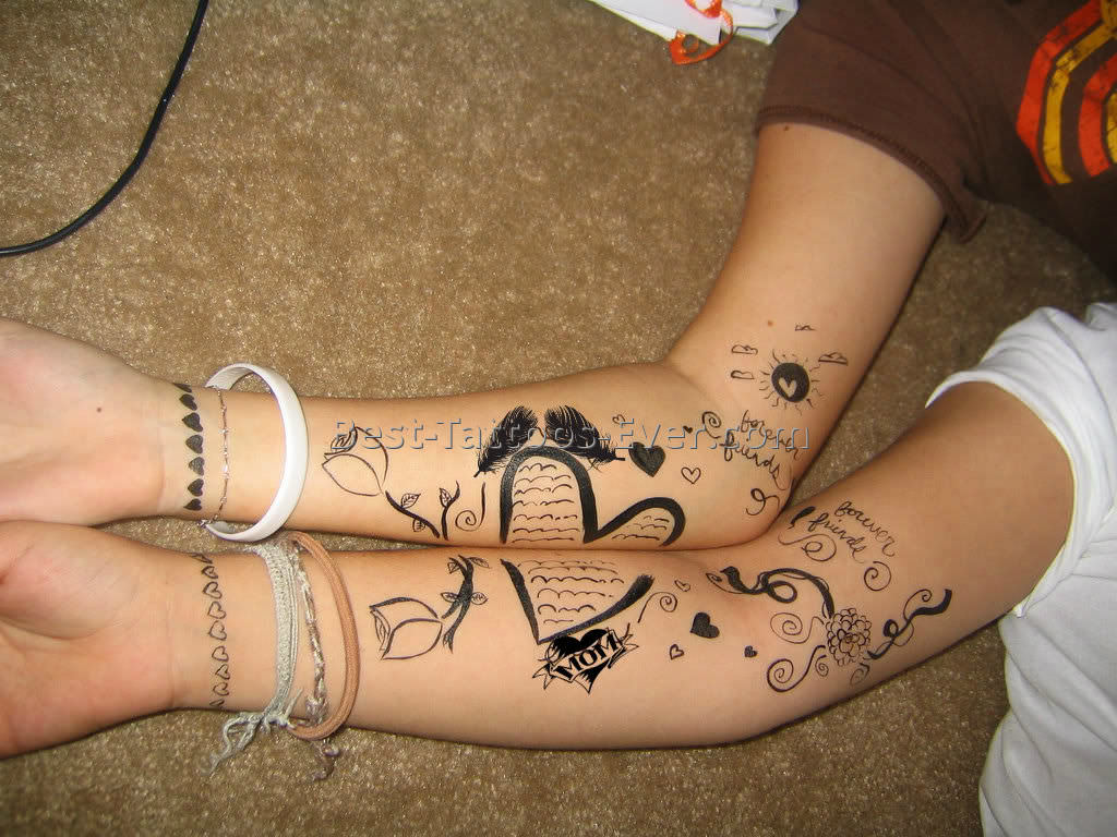 brother sister tattoos 7
