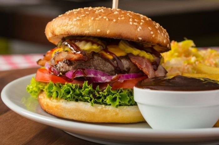 1 - Barbecue Sauce Burger shutterstock