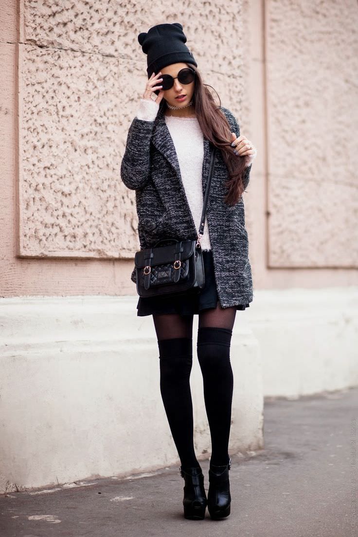 3818233a2a2b92b6cc5f1d0f1b3a0f30--knee-high-socks-outfit-high-socks-outfits