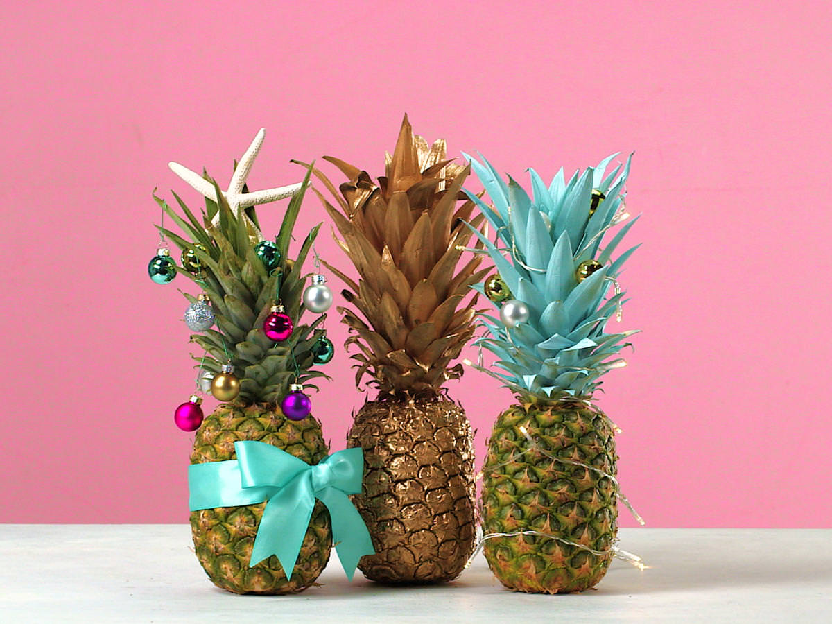 pineapple-christmas-tree-trio