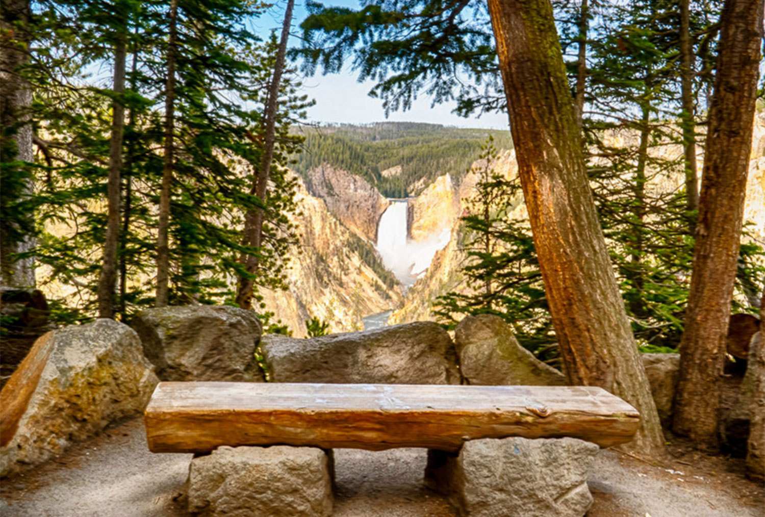 Lower Falls, Yellowstone Park, ΗΠΑ