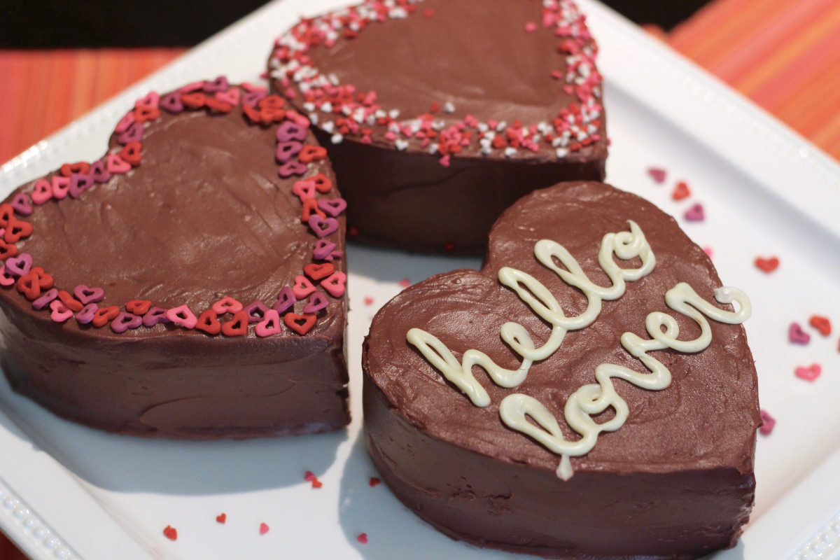 Conversation Heart Cakes - 46