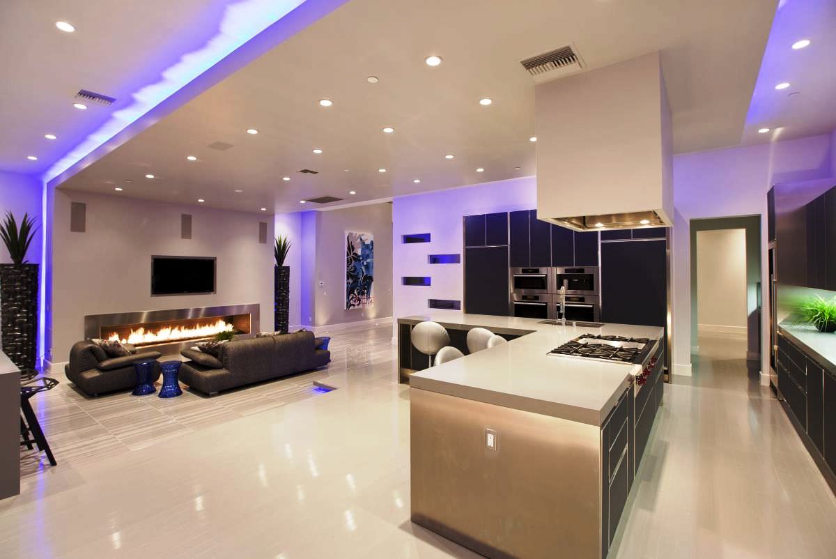 led