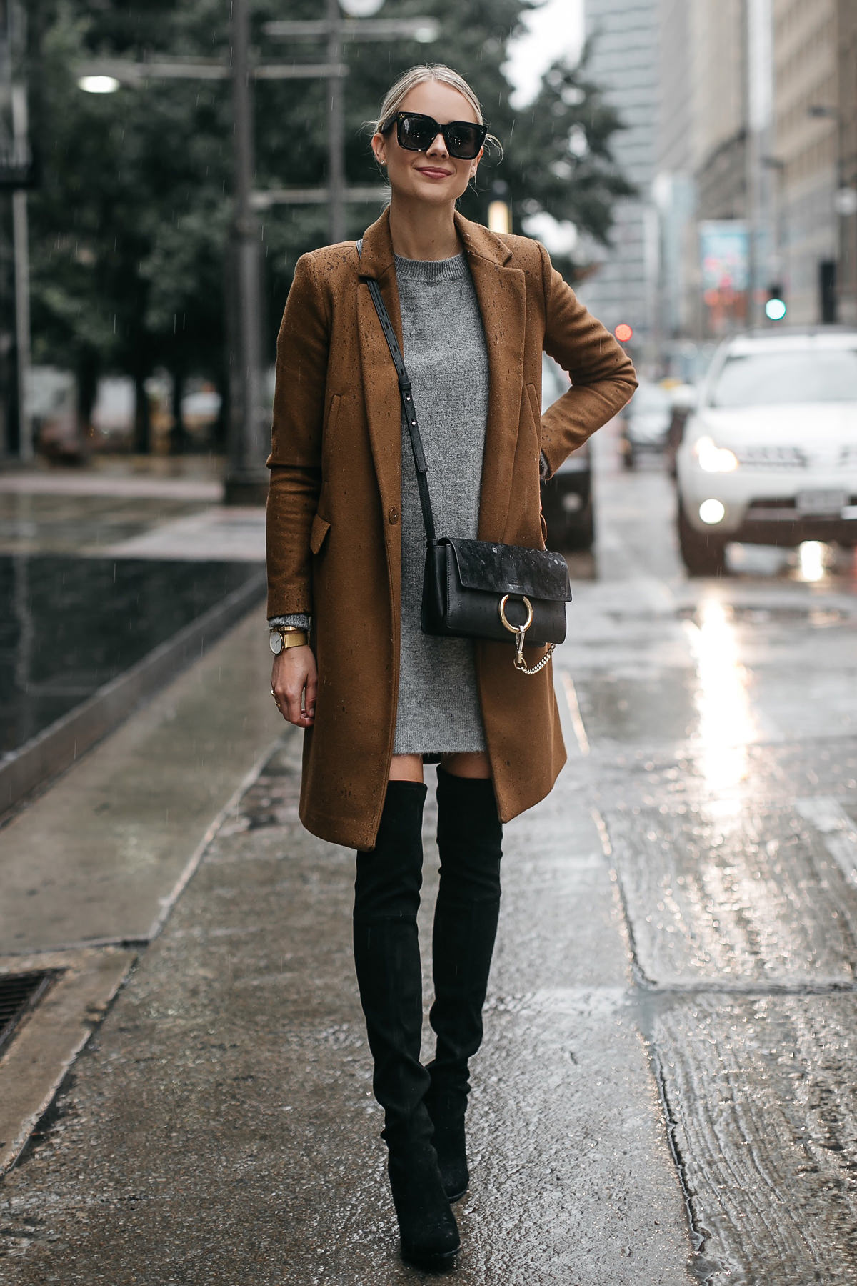 Fashion-Jackson-Zara-Camel-Wool-Coat-Topshop-Grey-Sweater-Dress-Chloe-Faye-Handbag-Stuart-Weitzman-Black-Over-the-Knee-Boots-3