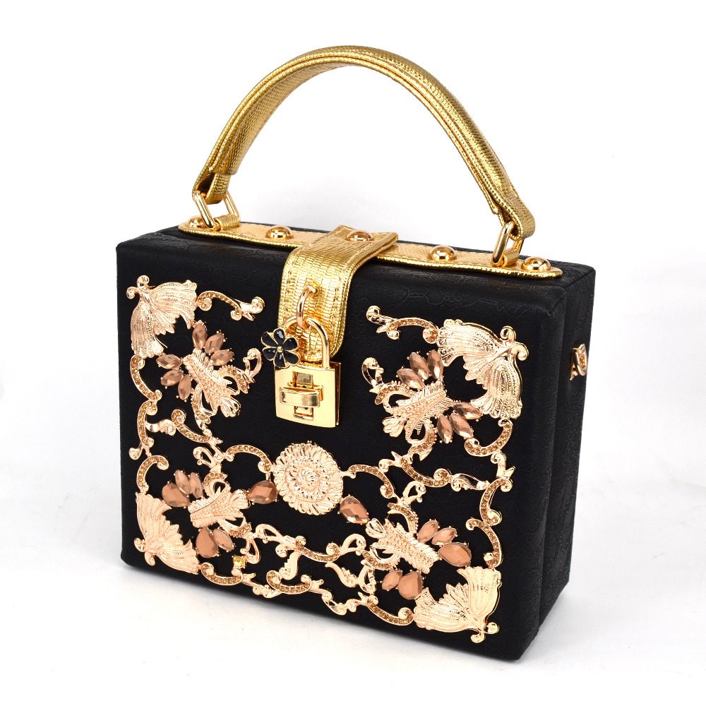 Luxury-Crystal-Party-clutch-Evening-Bag-Magic-Box-Mini-Suitcase-lock-retro-fashion-design-flap-women