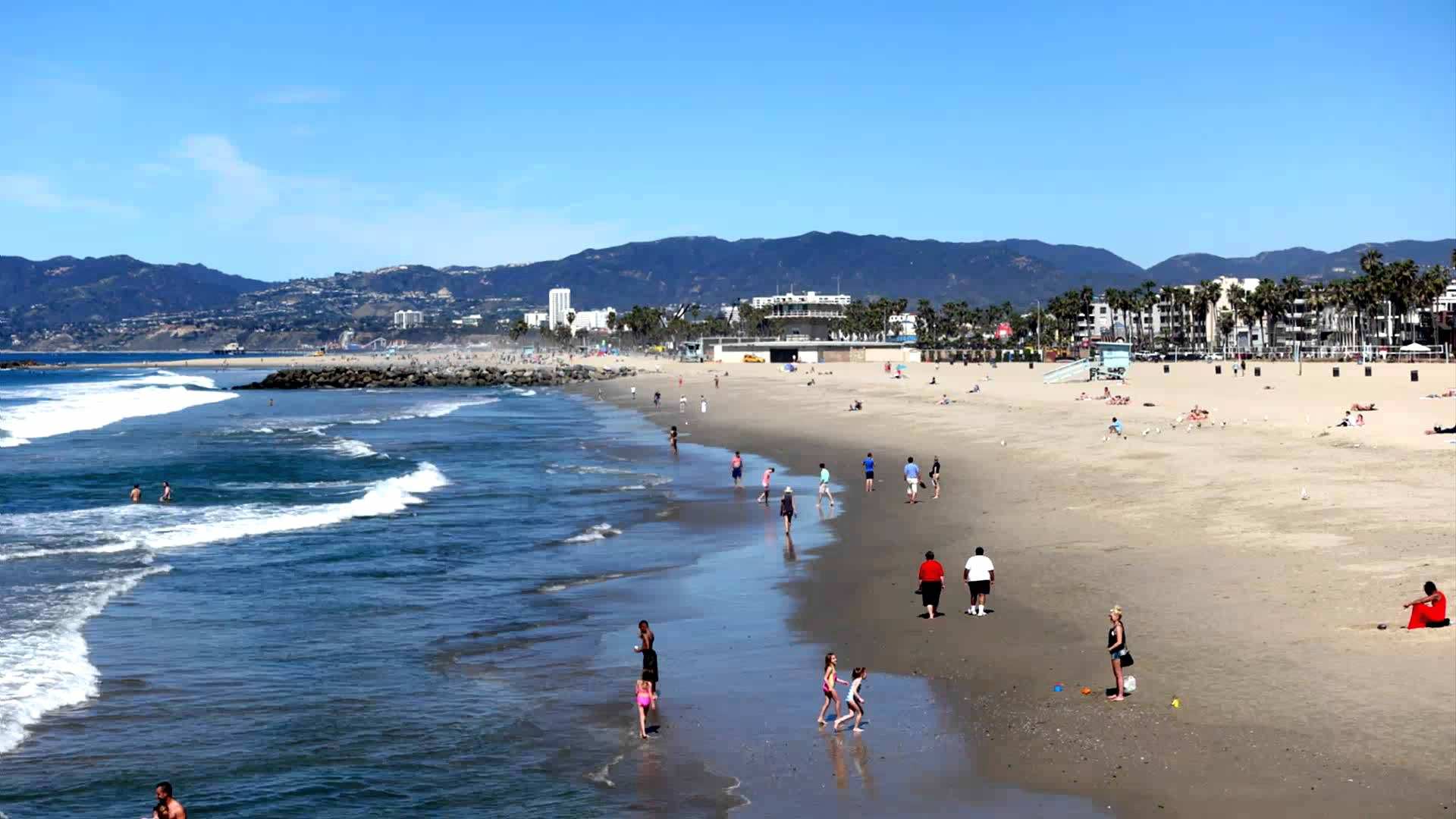 Santa Monica State Beach, Καλιφόρνια