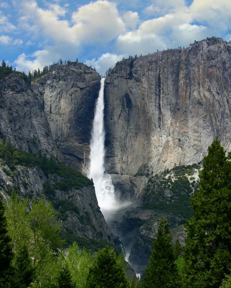 Yosemite Falls in USA