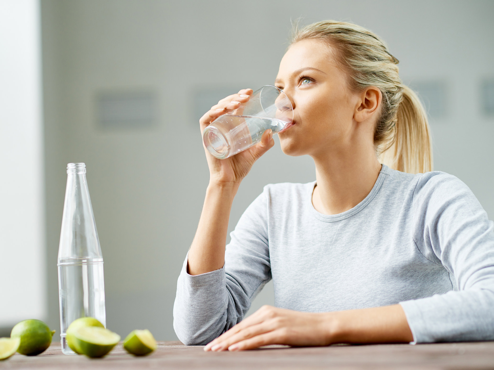 Start your day with some warm lemon water