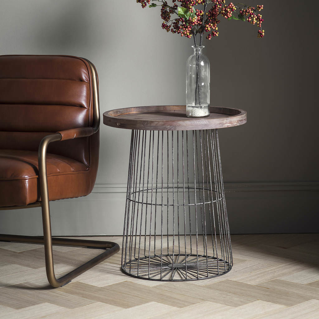 original_wood-and-metal-wire-circular-side-table