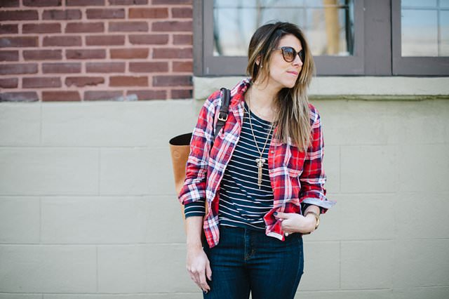 Lou-What-Wear-Stripes-Plaid-Button-Down-Preppy-Casual-Outfits_0605