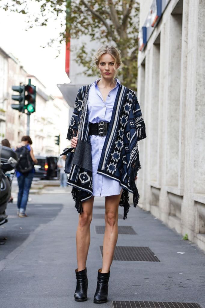 blanket-coat-shirt-dress-anle-boots-fall-via-fashionmagazine.com_-682x1024