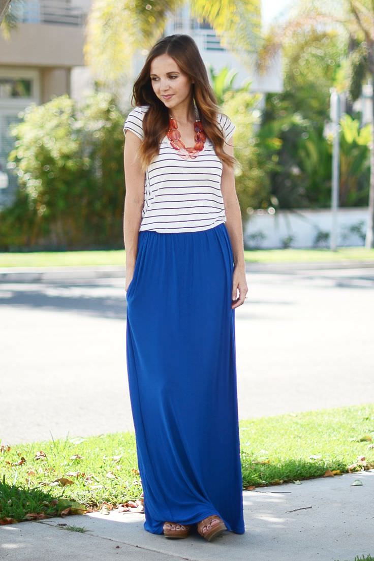 blue-maxi-skirts