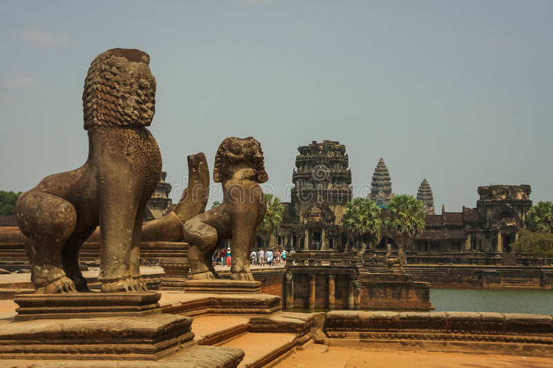 Είσοδος ναού Angkor Wat