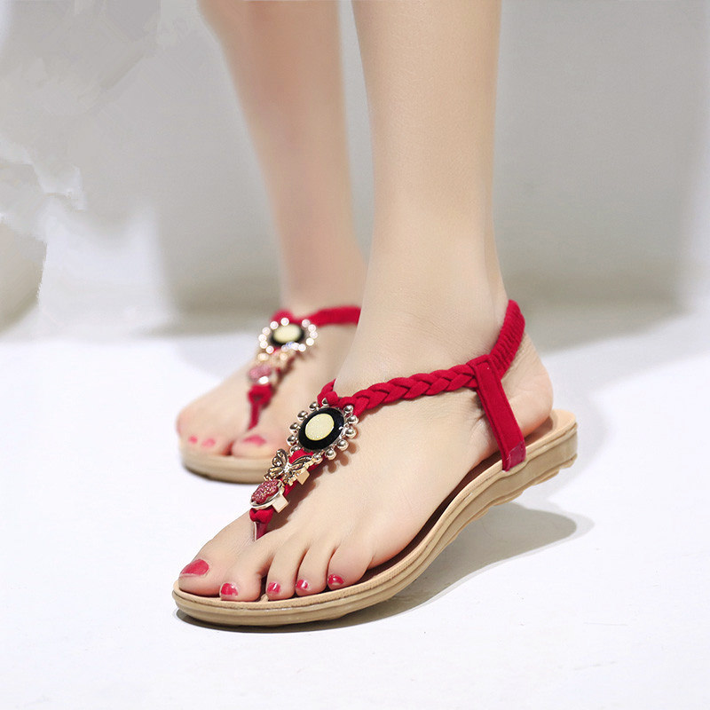 2015-Flat-Sandals-For-Women-Ankle-Strap-Casual-Summer-Shoes-Women-Sandals-2015-Flip-Flop-Jelly