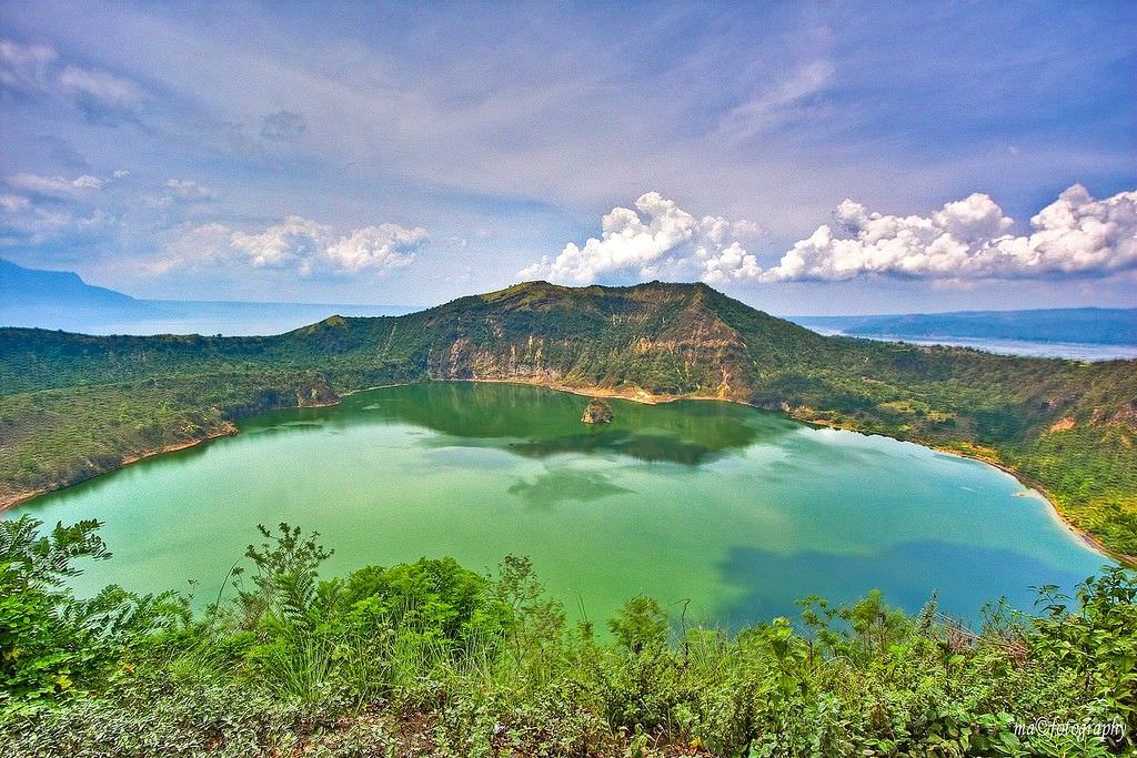 Vulcan Point within Crater Lake, Taal Volcano – Luzon