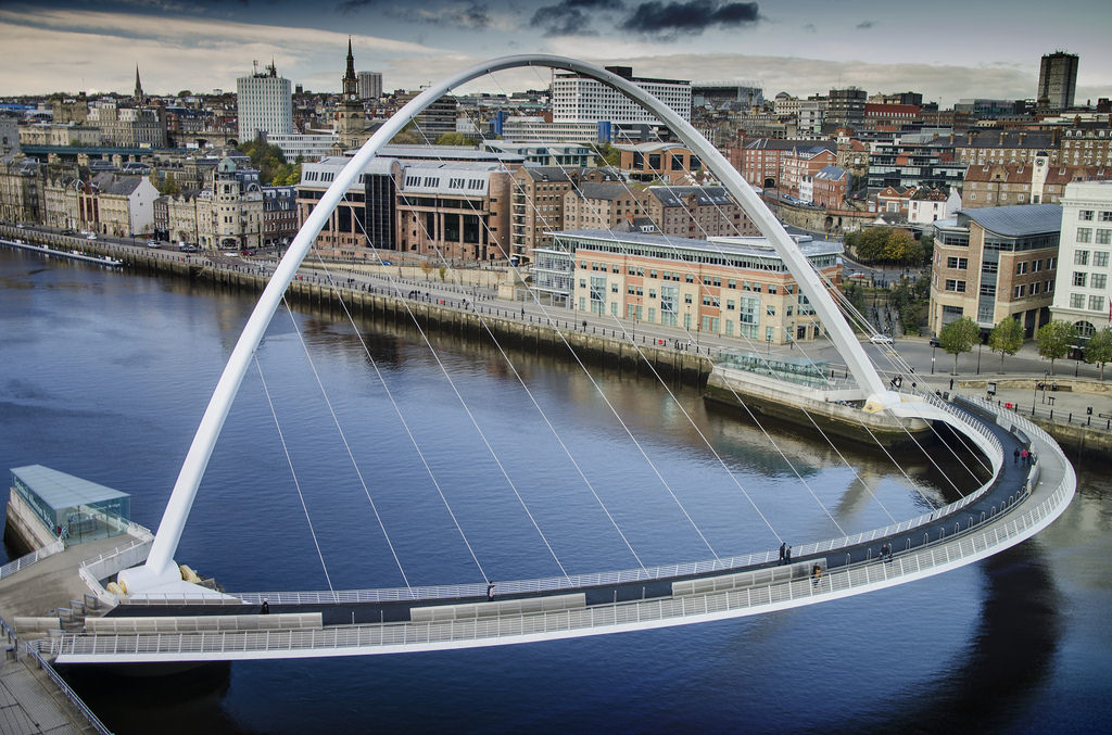 Gateshead Millennium Bridge, Αγγλία