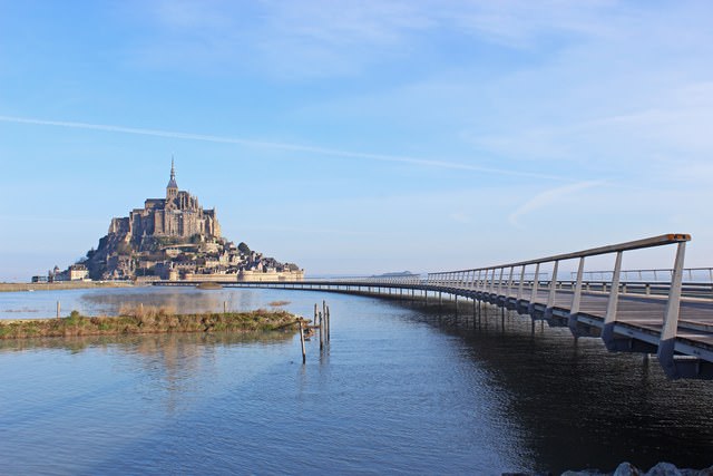 The Jetty to Mont-Saint-Michel, Γαλλία