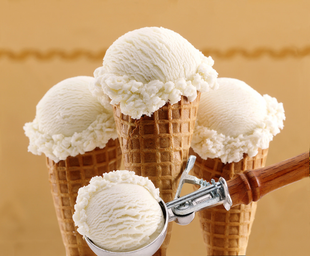 Vanilla Ice Cream.