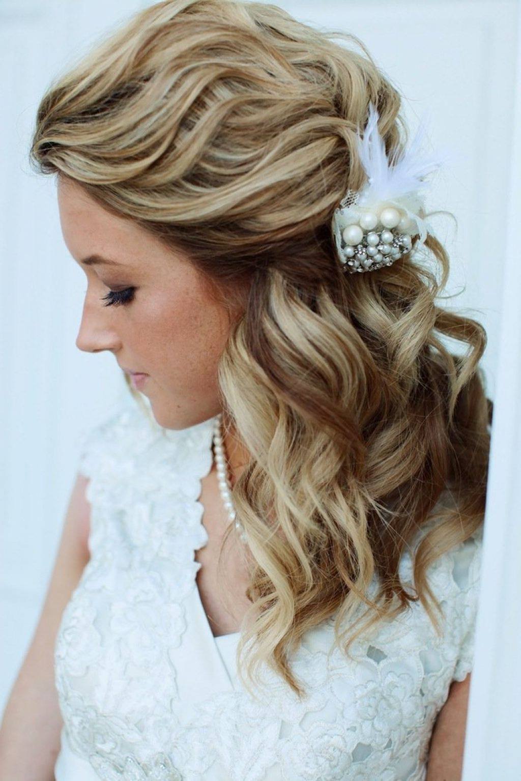 Famous Shoulder Length Wedding Hairstyles with √ 24+ Awesome Wedding Hairstyles For Shoulder Length Hair: Cute